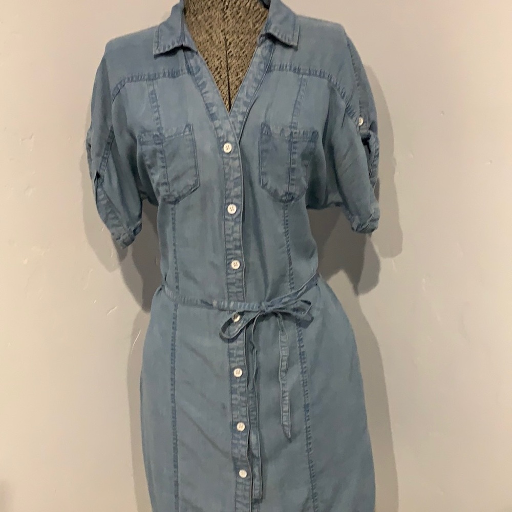 Guess denim shirt dress